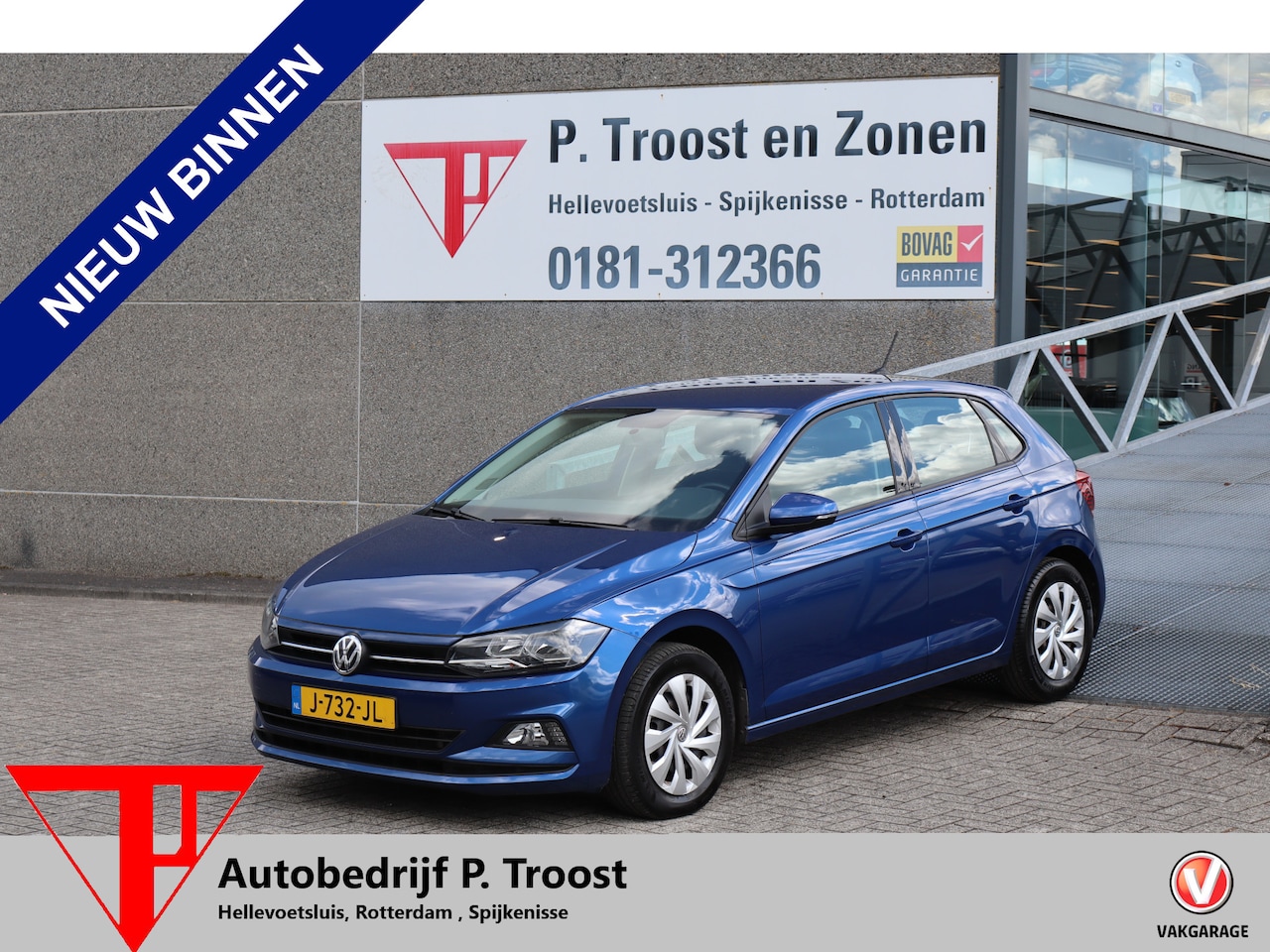 Volkswagen Polo - 1.0 TSI Comfortline Automaat! Apple carplay/Adaptieve cruise control/Navigatie/DAB/Airco - AutoWereld.nl