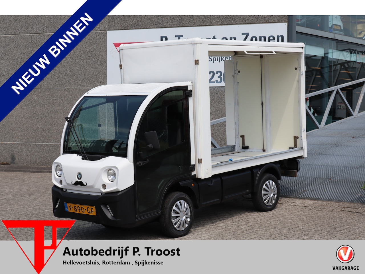 Goupil G4 - Van Blitterswijk Goupil G4 ECO MOBILITEIT - Automaat/Volledig elektrisch/Achteruitrijcamer - AutoWereld.nl