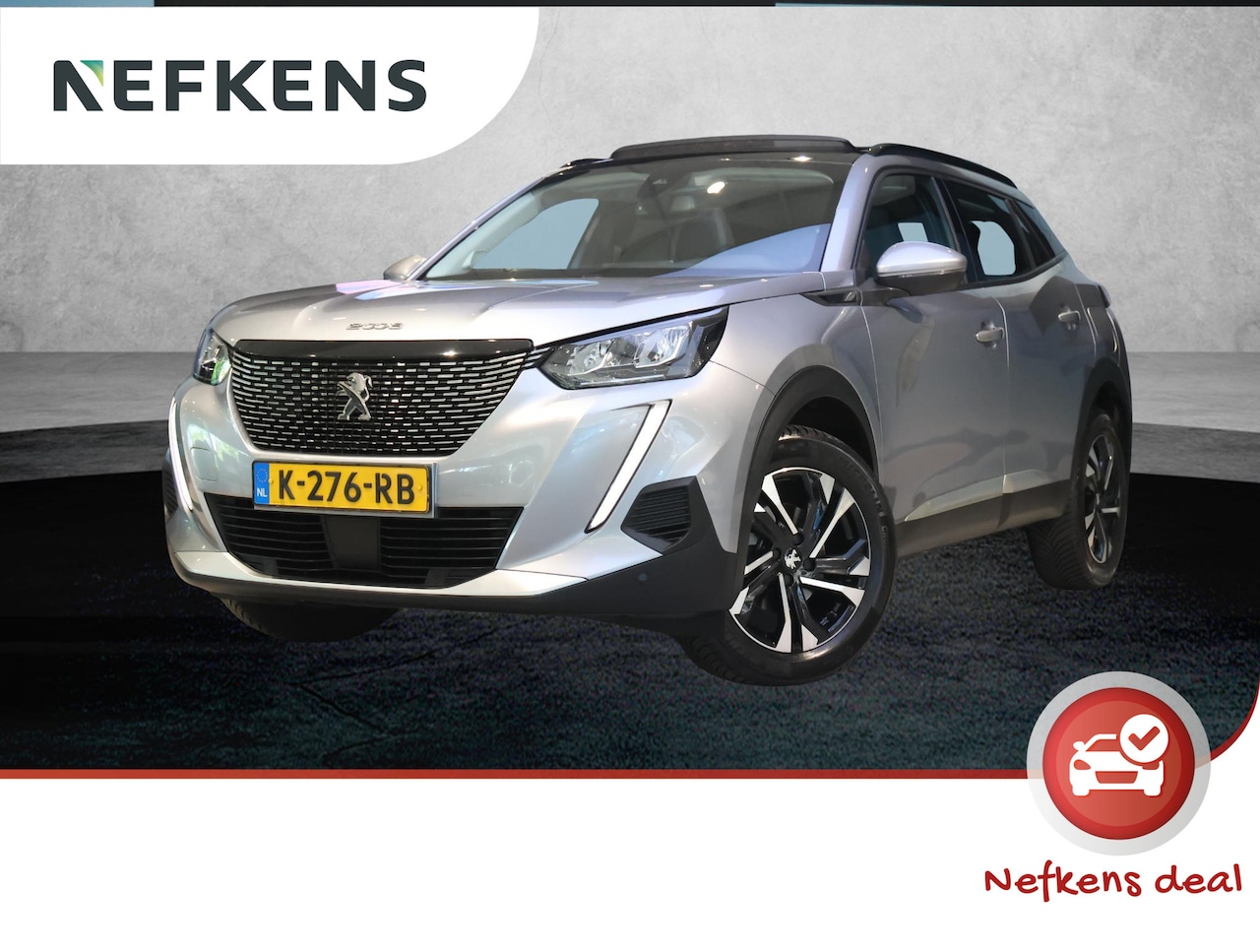Peugeot 2008 - SUV Blue Lease Allure 100 pk | Panoramisch schuifdak | Navigatie | Achteruitrijcamera | St - AutoWereld.nl
