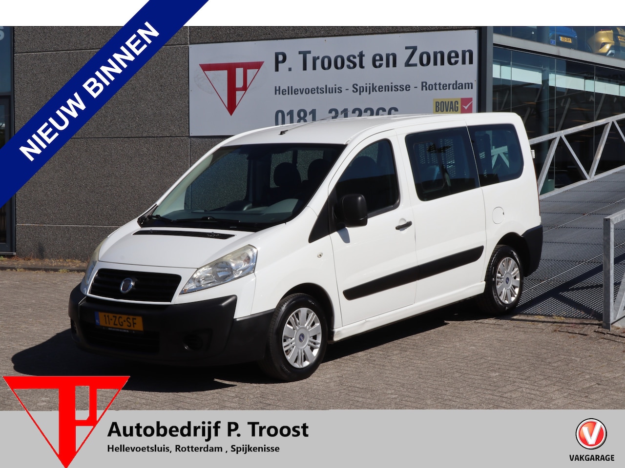 Fiat Scudo Combinato - Rolstoelvervoer Centrale deurvergrendeling/Elektrische ramen/Radio 10 1.6 MultiJet KH1 - AutoWereld.nl