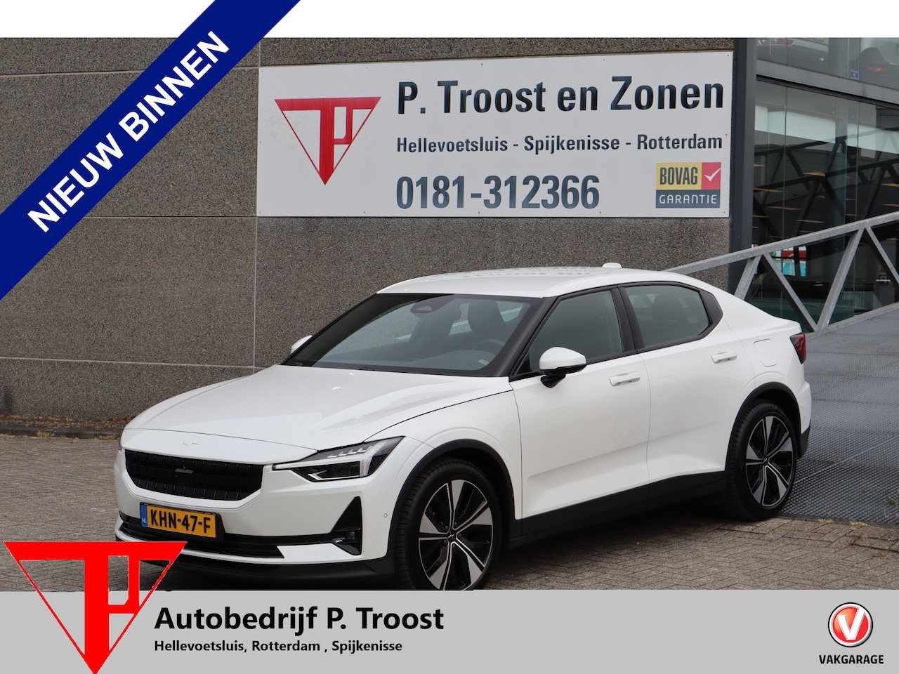 Polestar 2 - Long Range Single Motor 78 kWh 94% SOH/Pilot pack/Stoelverwarming/360 graden camera/Bestuu - AutoWereld.nl