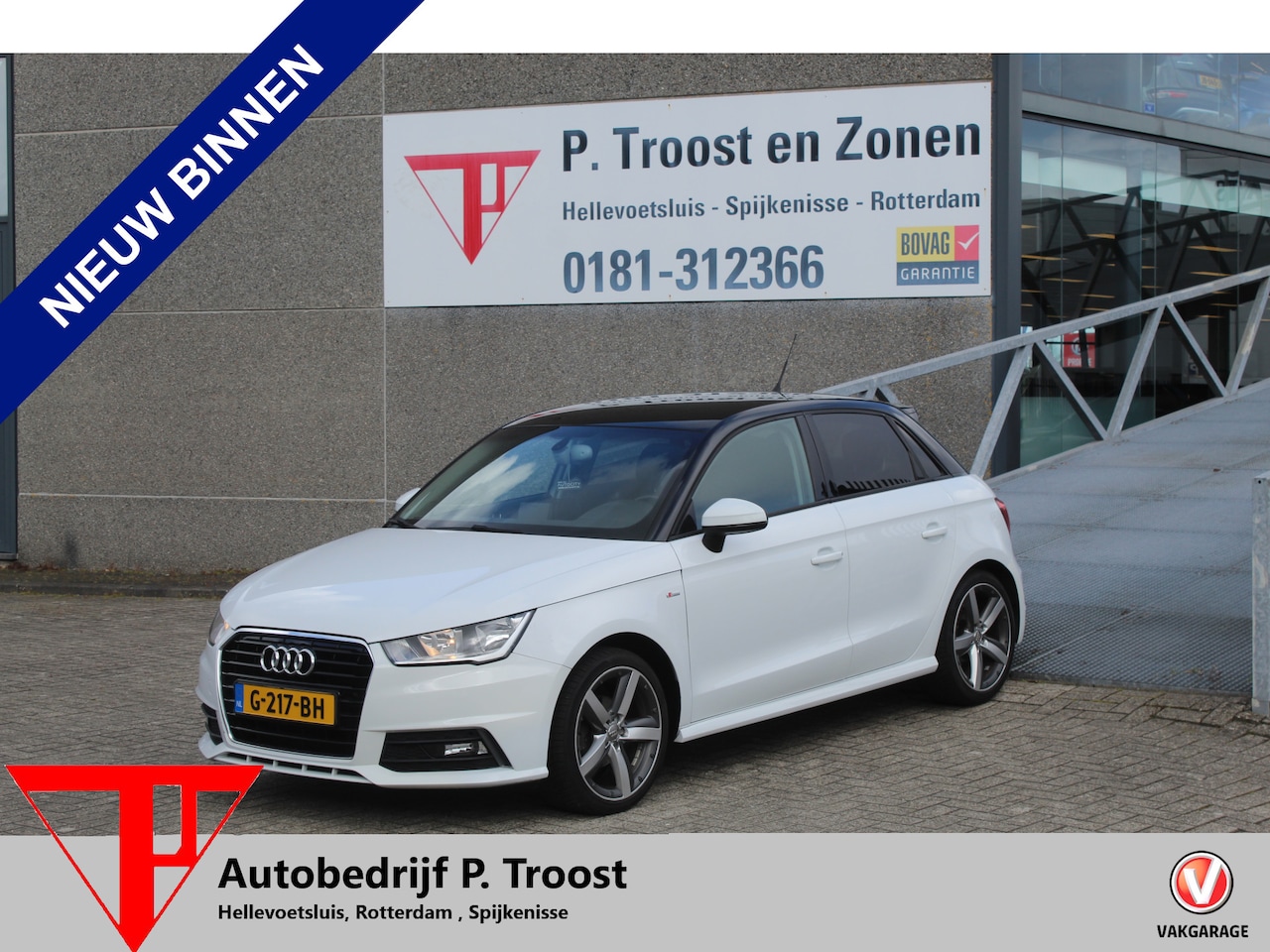 Audi A1 Sportback - 1.0 TFSI S-Line Stoelverwarming/Climate control/Bluetooth/Radio/Elektrische ramen/Licht me - AutoWereld.nl