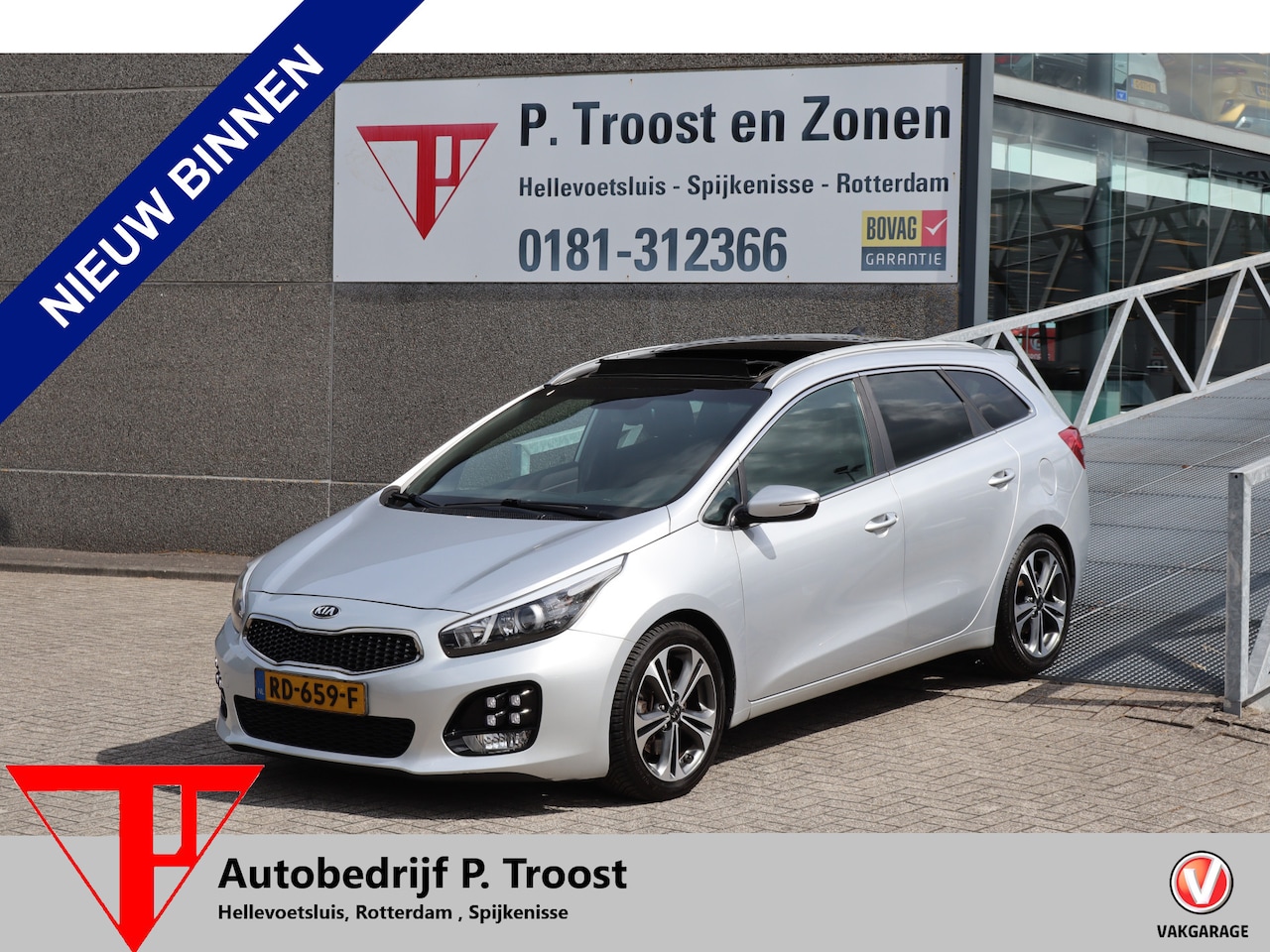 Kia Cee'd Sportswagon - 1.0 T-GDi GT-Line Summer Edition Panoramadak! NAP/Apple carplay/Trekhaak/Stoelverwarming/S - AutoWereld.nl