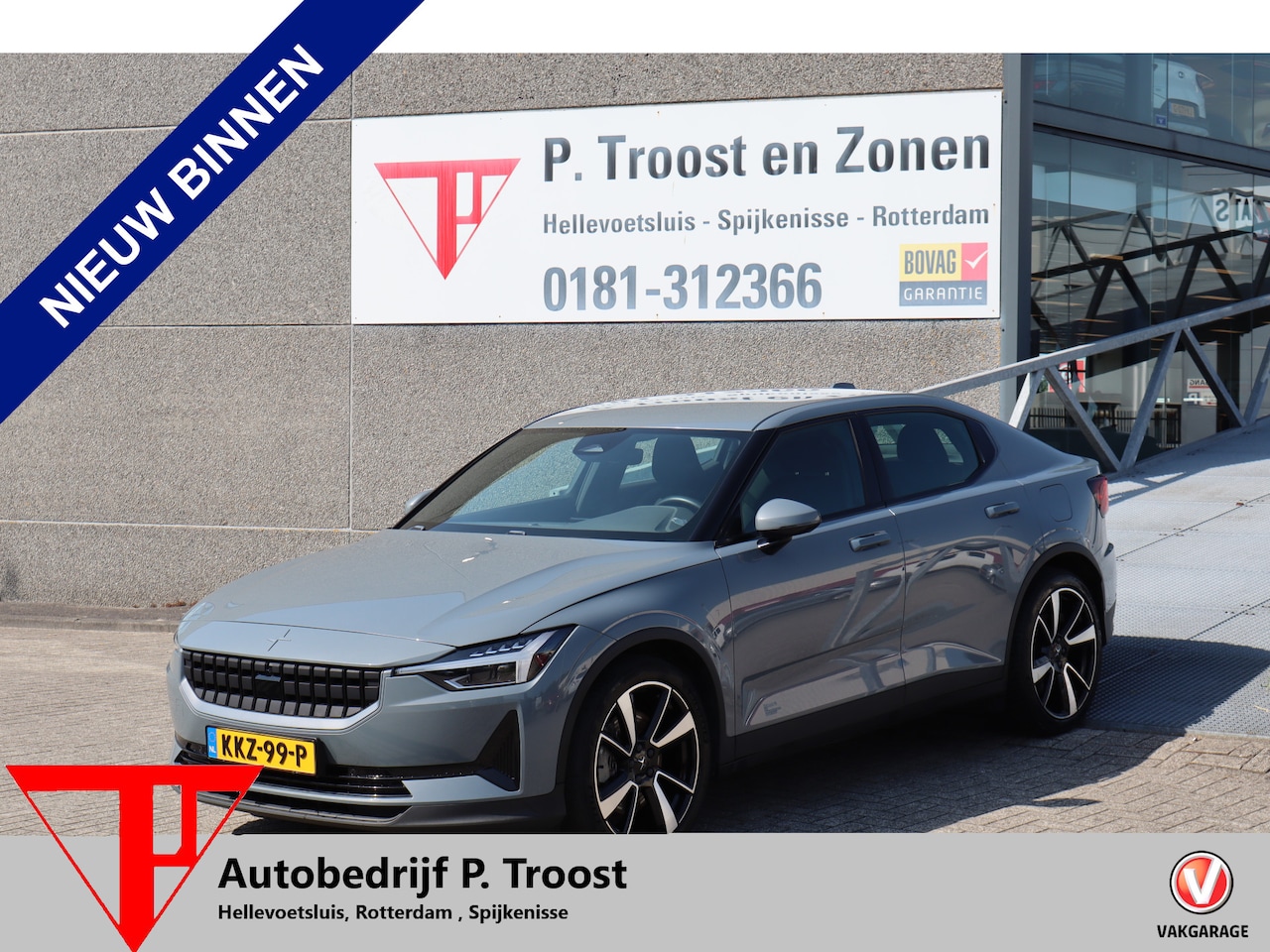 Polestar 2 - Standard Range Single Motor 63kWh Apple carplay/Stoelverwarming/Lane assist/Achteruitrijca - AutoWereld.nl