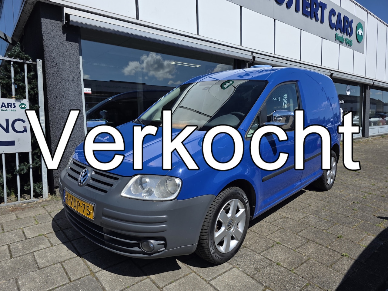 Volkswagen Caddy - 2.0 TDI Airco Bj.2009 Electr. Ramen *LCD Scherm* Sportvelgen* Chrome spiegels* - AutoWereld.nl