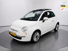 Fiat 500 - 0.9 TwinAir Turbo Lounge Pano Dak, Airco, Leer, NAP