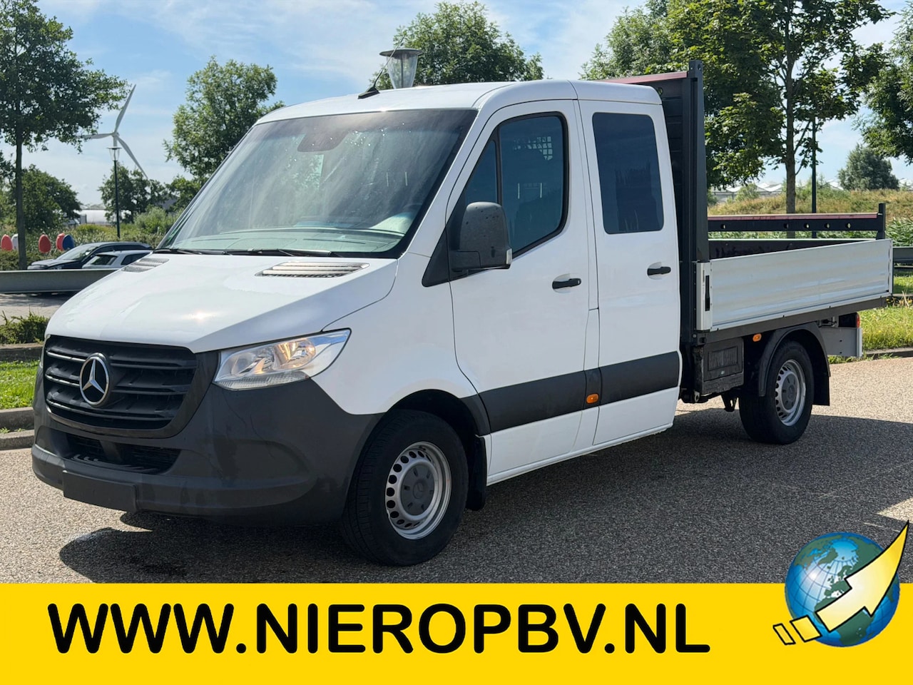 Mercedes-Benz Sprinter - 314CDI Dubbelcabine Openlaadbak Airco Navi Cruisecontrol - AutoWereld.nl