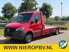 Mercedes-Benz Sprinter - 519CDI L3 Kegger Oprijwagen Automaat Airco Cruisecontrol 3500KG Trekhaak