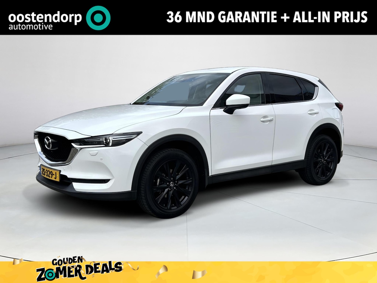 Mazda CX-5 - 2.0 SkyActiv-G 165 Business Luxury | Lederen bekleding| Parkeersensoren voor en achter | - AutoWereld.nl