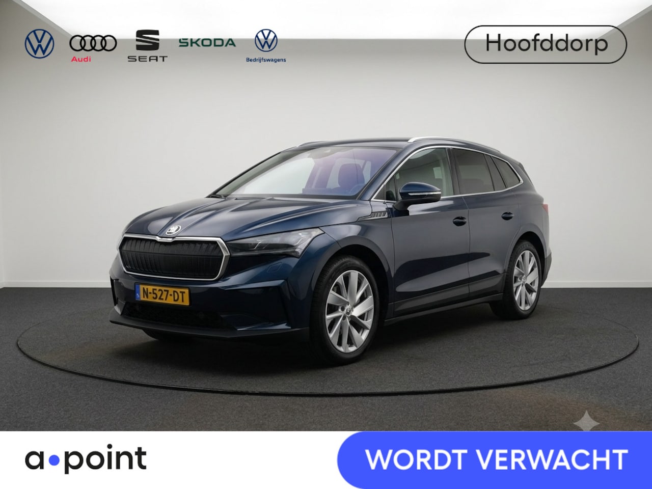 Skoda Enyaq iV - 60 180 pk | SOH 93,02% | Navigatie | Parkeersensoren | Achteruitrijcamera | Matrix LED kop - AutoWereld.nl