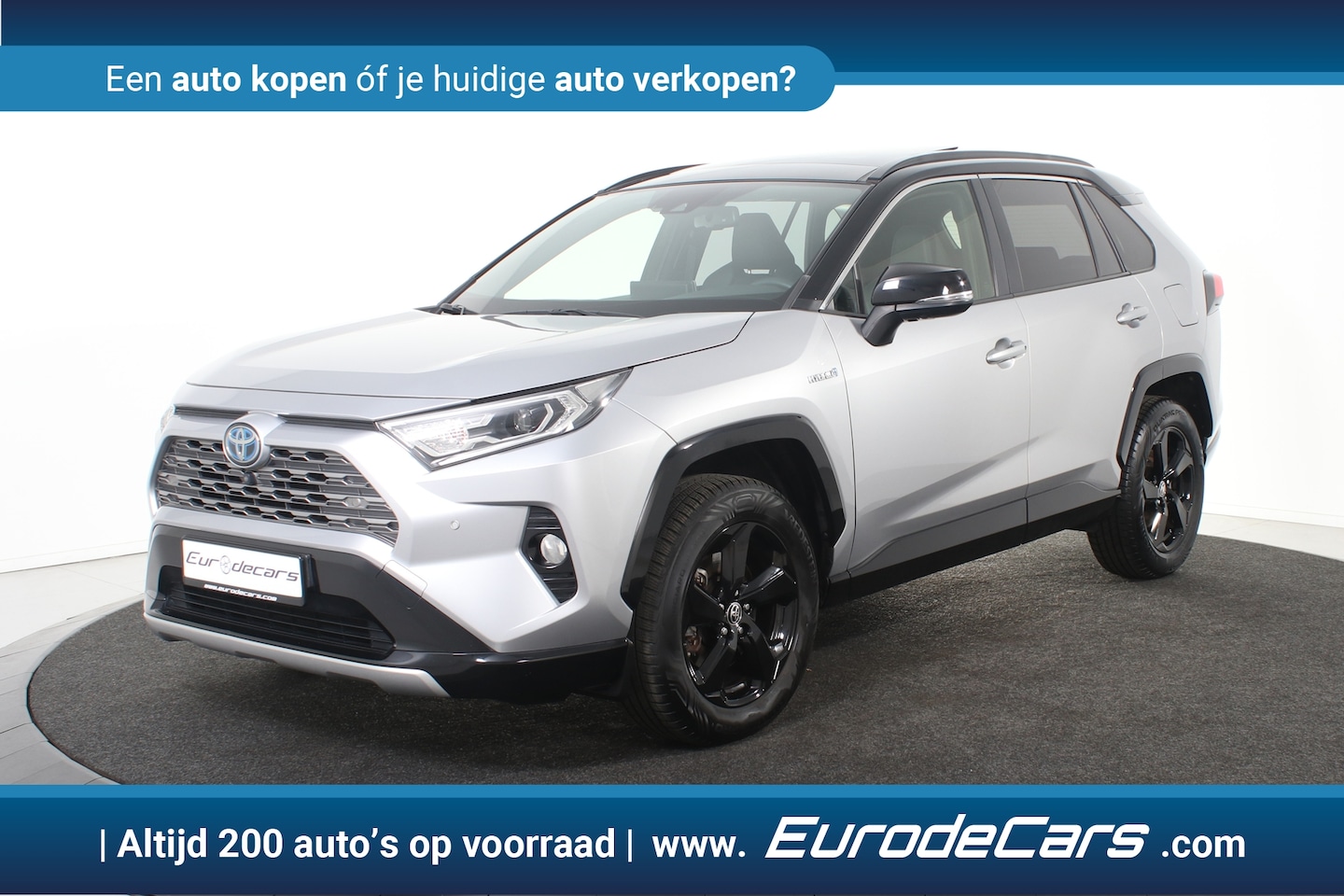 Toyota RAV4 - 2.5 Hybrid Bi-Tone *1ste Eigenaar*Panoramadak* - AutoWereld.nl