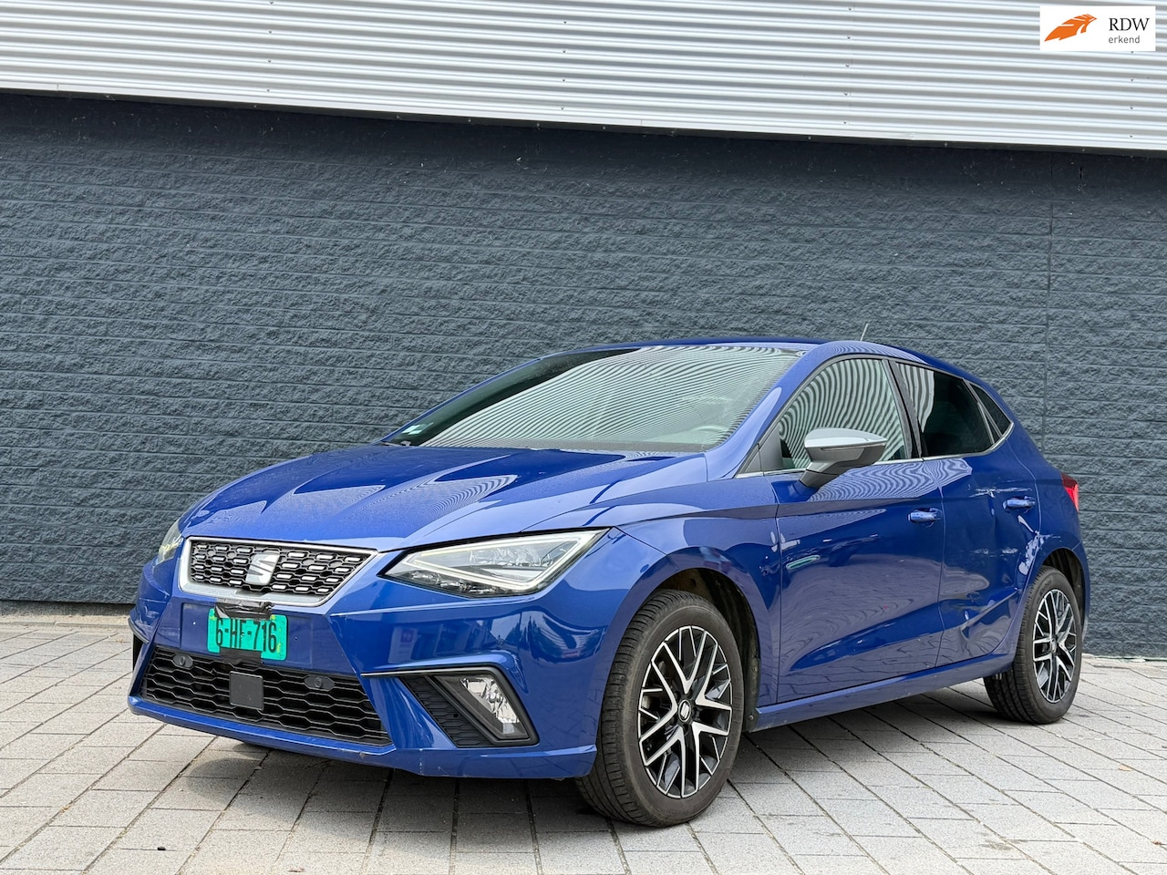 SEAT Ibiza - 1.0 TSI FR excellent LED/KEY-LESS - AutoWereld.nl