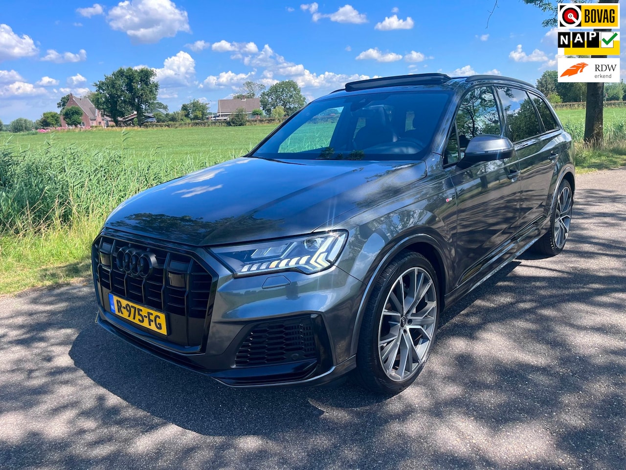 Audi Q7 - 55 TFSI e quattro Pro Line S 55 TFSI e quattro Pro Line S, Pano, 1e eig. NL-auto - AutoWereld.nl