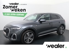 Audi Q5 - 50 TFSI e S edition | 299 PK | SoH 100% | Adaptive cruise control | Dodehoek detectie | Cl