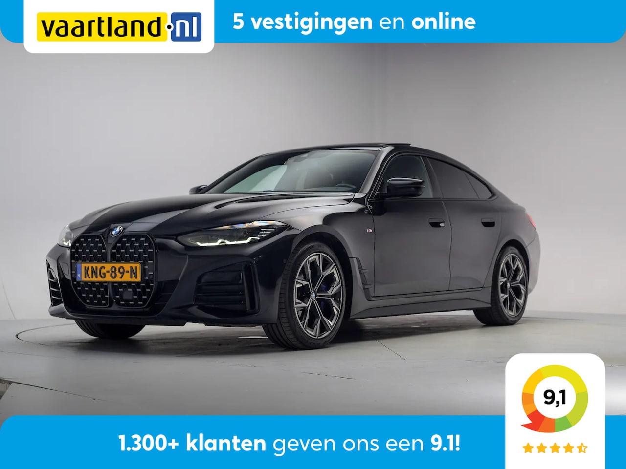 BMW 4-serie Gran Coupé - 420i M Sport Shadow Aut. [ Schuifdak H/K ACC Memory M-Stoelen ] - AutoWereld.nl