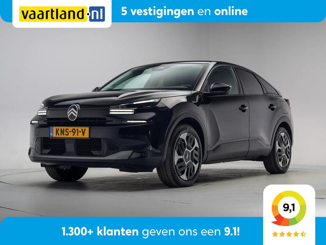 Citroën Ë-C4 - You 136pk Standard range 50 kWh [ Navi Apple / Android Cruise Camera ] - AutoWereld.nl