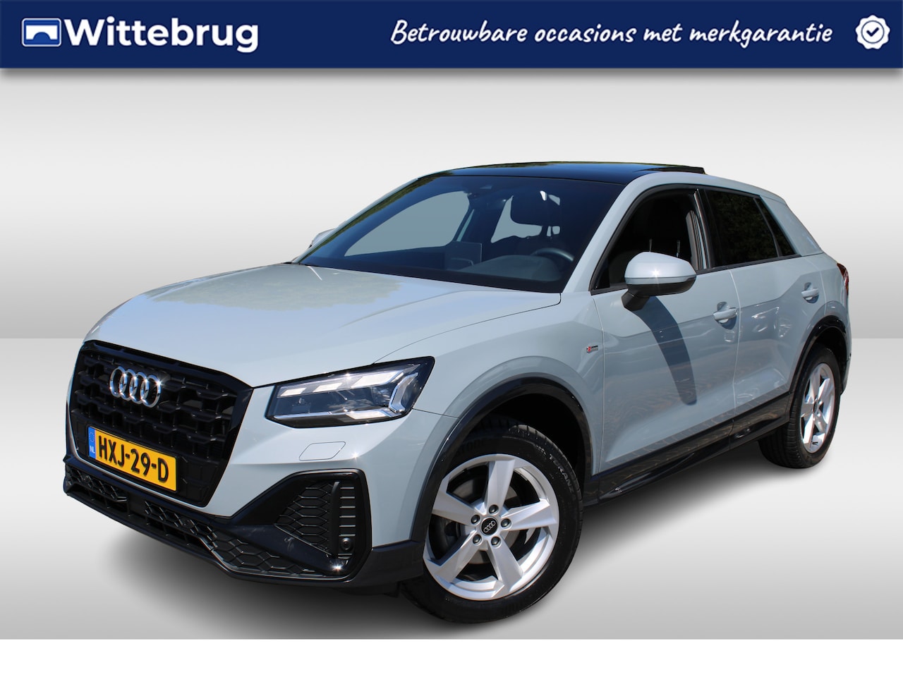 Audi Q2 - 35 TFSI 150pk S Edition S-Tronic Automaat / Panorama Dak / Camera / Matrix LED / LM 17'' / - AutoWereld.nl