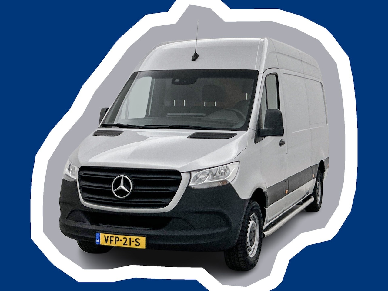 Mercedes-Benz Sprinter - 316 2.2 CDI L2H2 Automaat Navigatie Geveerde stoel Euro 6 Camera Inrichting Cruise control - AutoWereld.nl