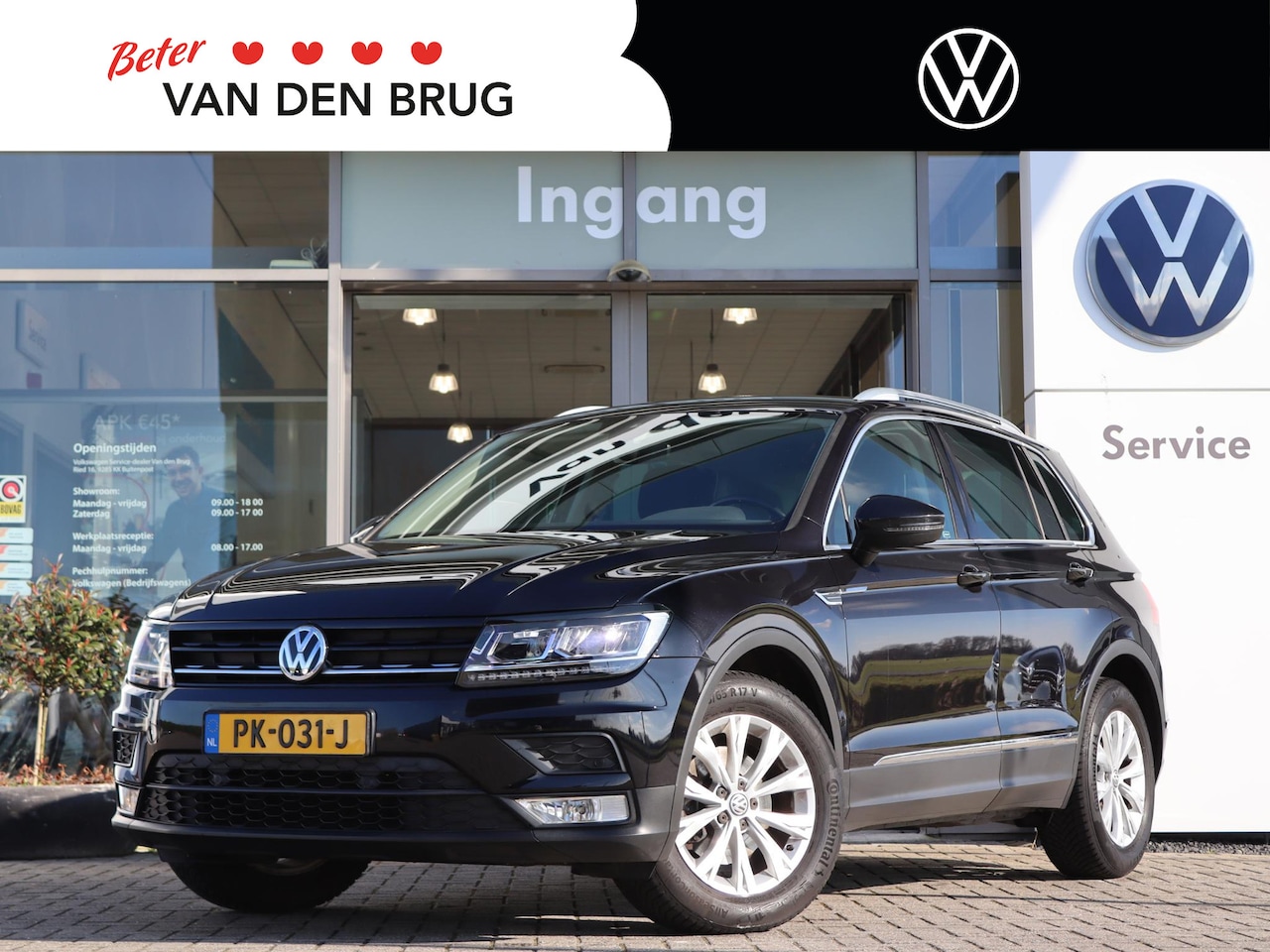 Volkswagen Tiguan - 1.4 TSI 125 pk Connected Series | Trekhaak | Navigatie | LED | Climatronic | App connect | - AutoWereld.nl