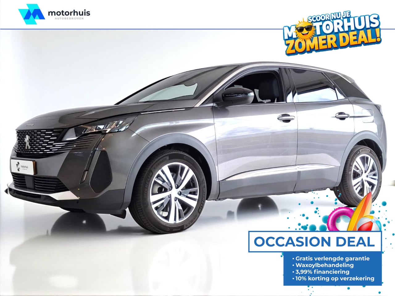 Peugeot 3008 - 1.6 Plug-in HYbrid 180pk Allure Pack Business AUTOMAAT NAVI STOELV LED Automaat | Pack Cit - AutoWereld.nl