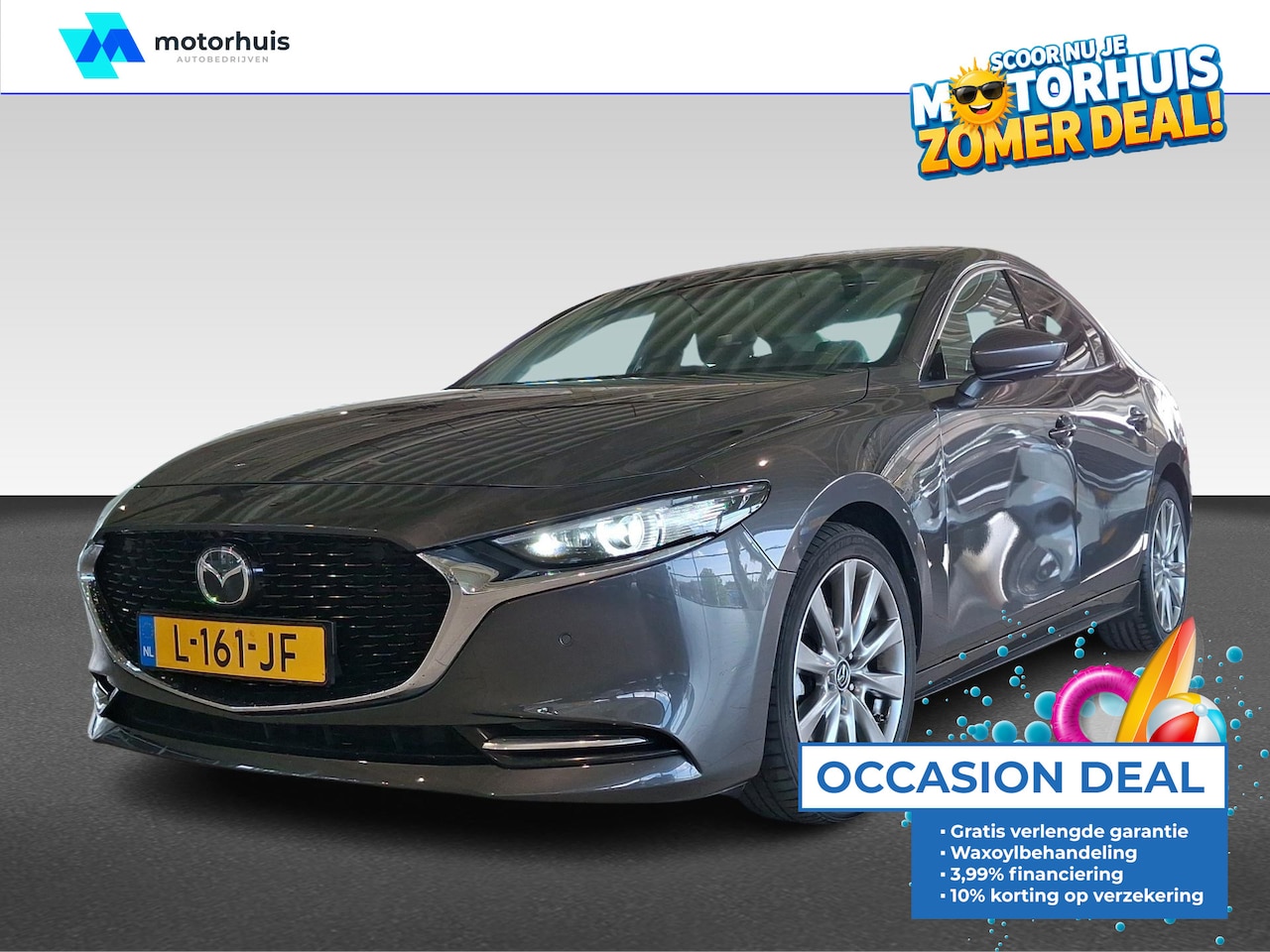Mazda 3 - Sedan Skyactiv-X 180pk Luxury - AutoWereld.nl