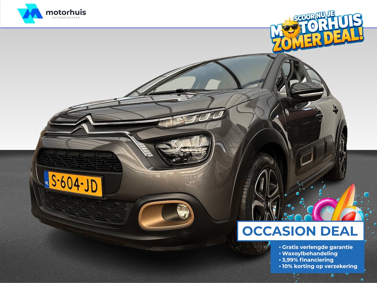 Citroën C3 - 1.2 PureTech 83pk C-Series | NAVI | CRUISE | CARPLAY | REGENSENSOR - AutoWereld.nl