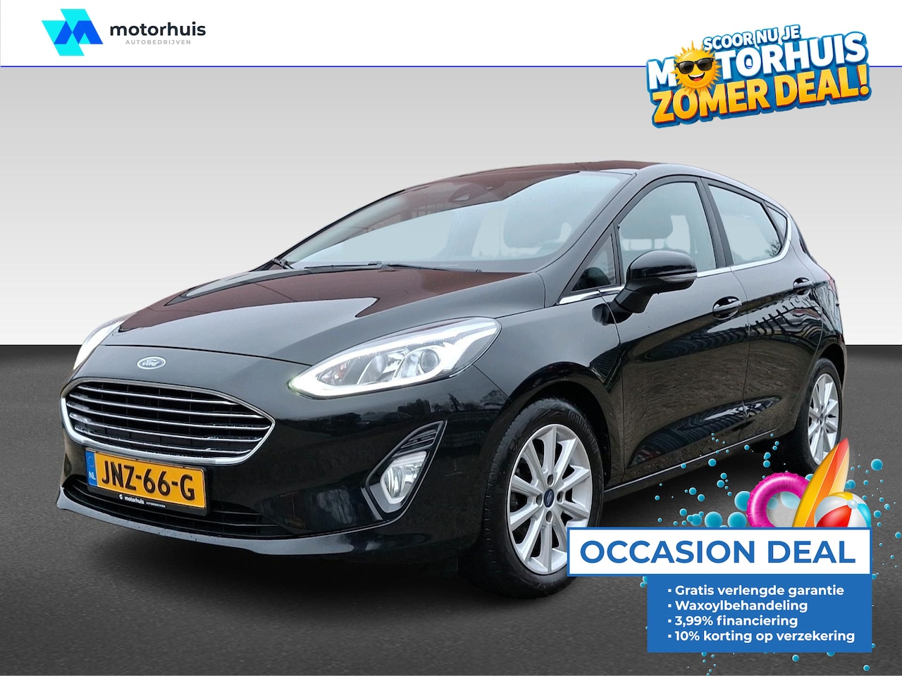 Ford Fiesta - 1.0 EcoBoost 100pk 5dr Titanium | STOELVERWARMING| CRUISE | CLIMATE - AutoWereld.nl