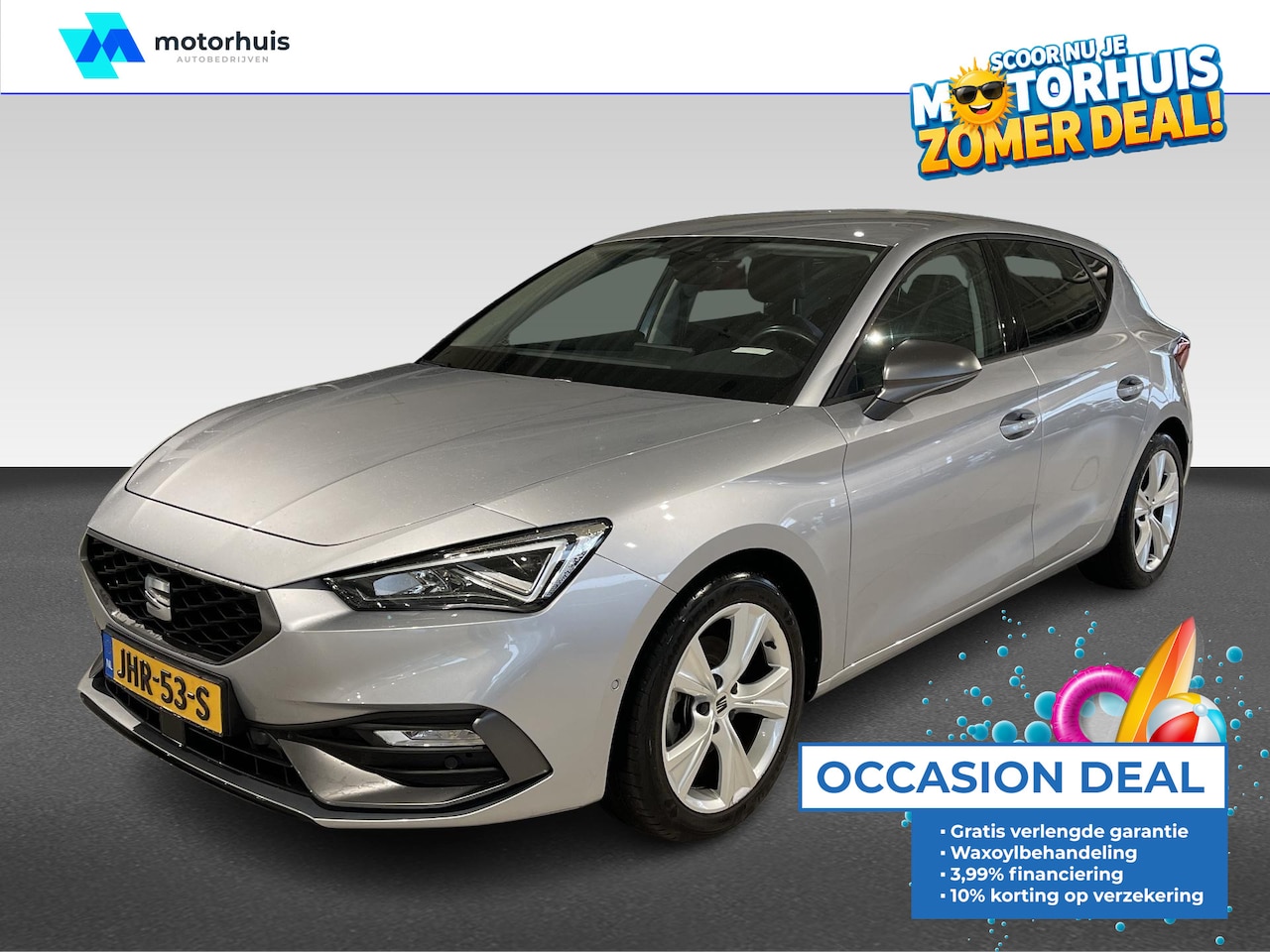 SEAT Leon - 1.0 TSI 110pk FR | Digitale Cockpit | Parkeersensoren V+A | Adaptief Cruise Control | - AutoWereld.nl