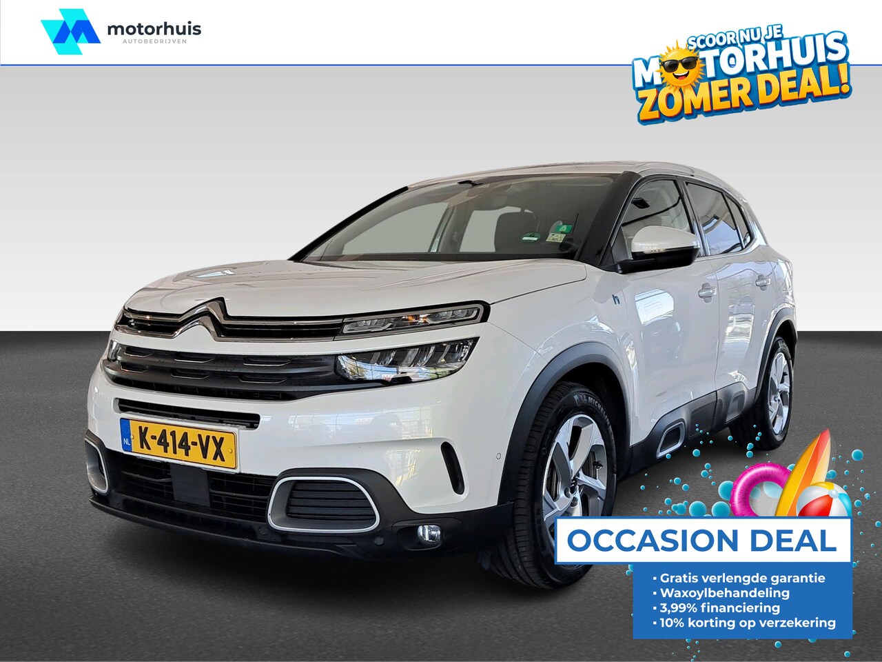 Citroën C5 Aircross - 1.6 HYBRID PHEV 225PK EAT8 BUSINESS NAVI CAMERA KEYLESS ECC NAP - AutoWereld.nl