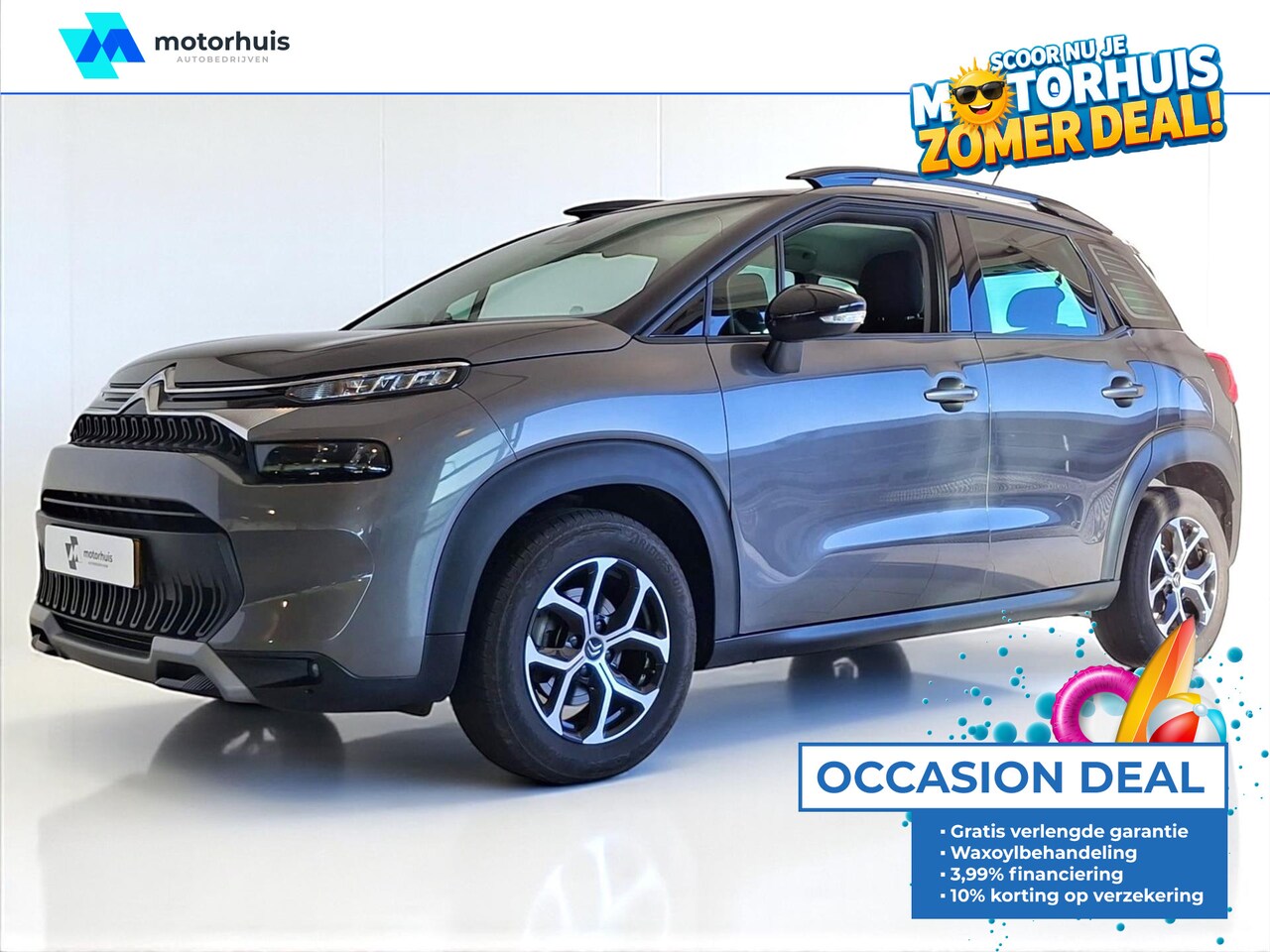 Citroën C3 Aircross - 1.2 PureTech 110pk S&amp;S Shine CAMERA NAVI APPLE CARPLAY - AutoWereld.nl