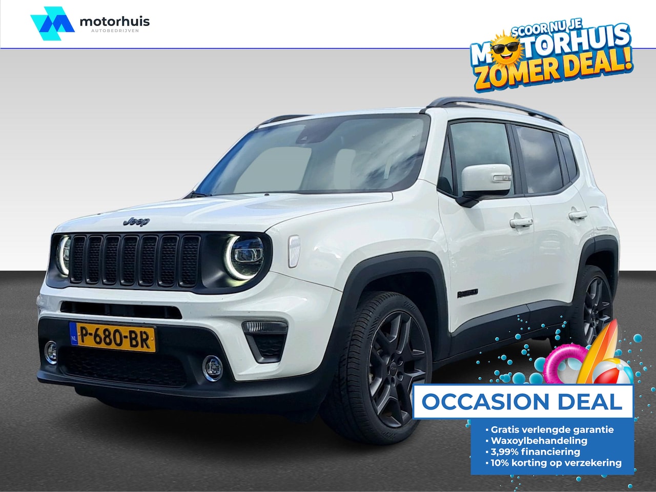 Jeep Renegade - 1.3T 4XE 240PK PHEV ''S'' NAVI LEDER 19INCH CAMERA NAP - AutoWereld.nl