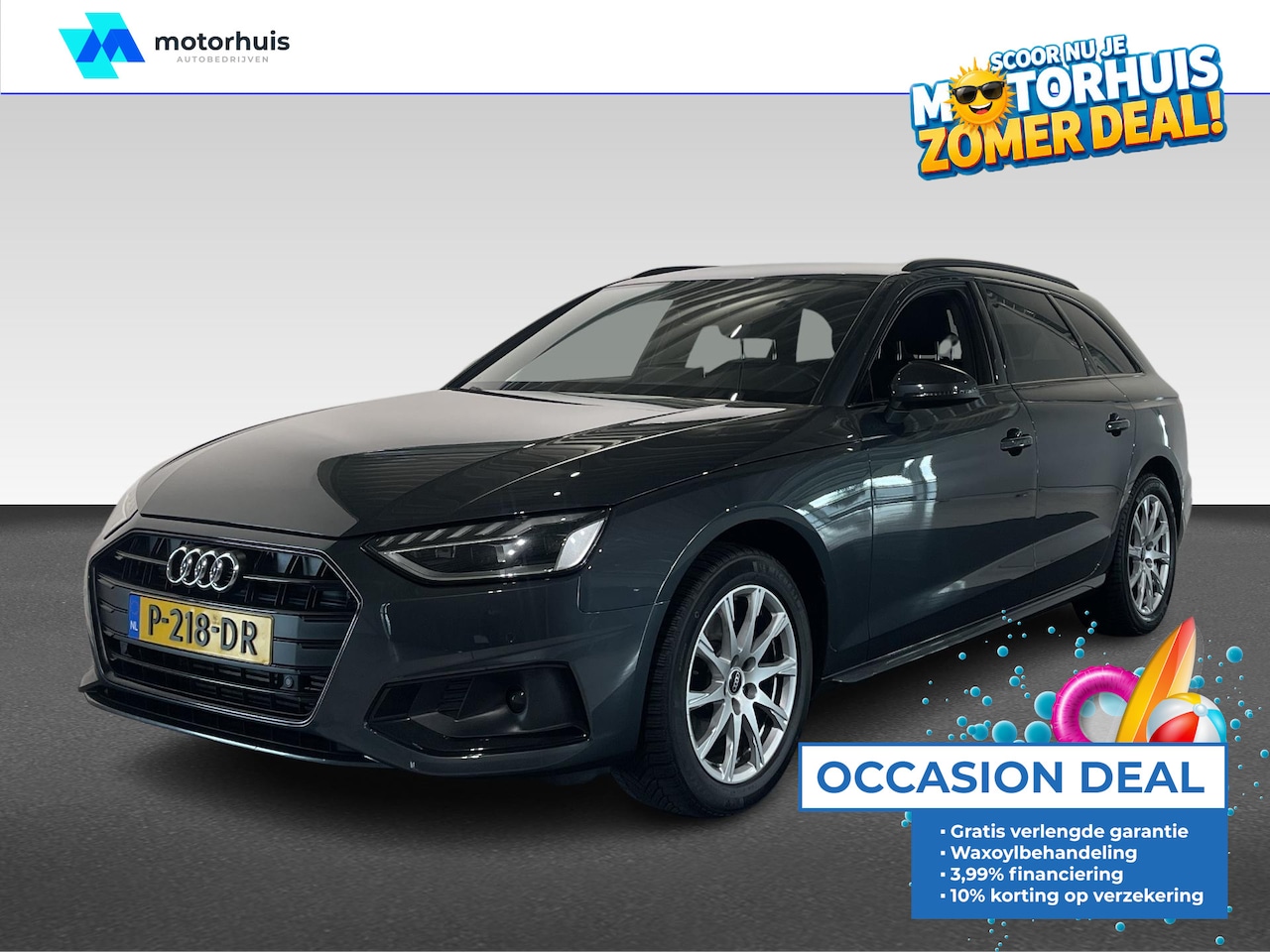 Audi A4 Avant - 35 TFSI 150pk MHEV S tronic Advanced Edition Stationwagen | Automaat | zwart-zwart/zwart-z - AutoWereld.nl