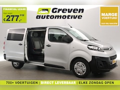 Citroën Jumpy - 2.0 BlueHDI L3H1 | Marge | Dubbele Cabine | Clima | Cruise | Carplay | Navi | Trekhaak