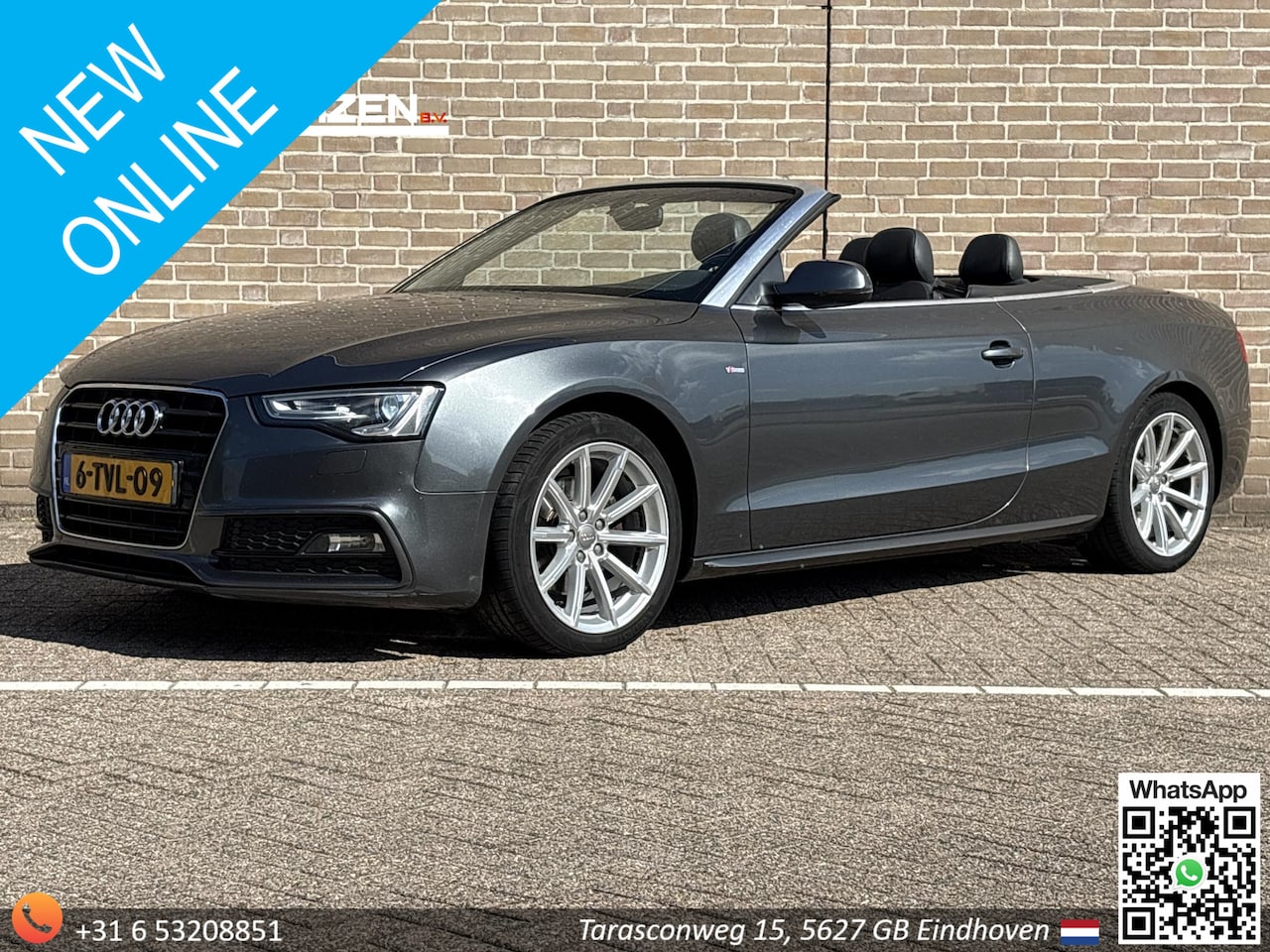 Audi A5 Cabriolet - 1.8 TFSI Sport Edition | Leder | Climate | Cruise | Navi | PDC | Stoelverwarming | - AutoWereld.nl