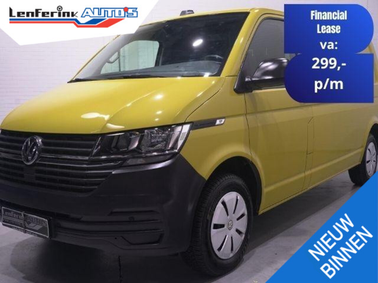 Volkswagen Transporter - 2.0 TDI 110 pk L2H1 Airco, Apple Carplay, Camera, Cruise Control, Laadruimte Pakket, PDC V - AutoWereld.nl