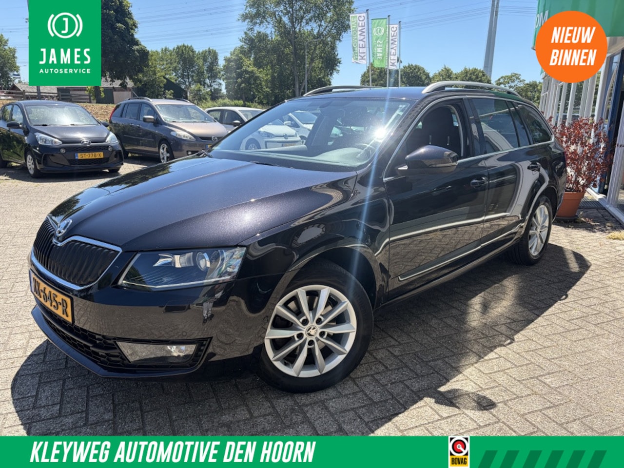 Skoda Octavia Combi - 1.0 TSI Grt St. Bns, Aut, Nav, PDC, Clima - AutoWereld.nl