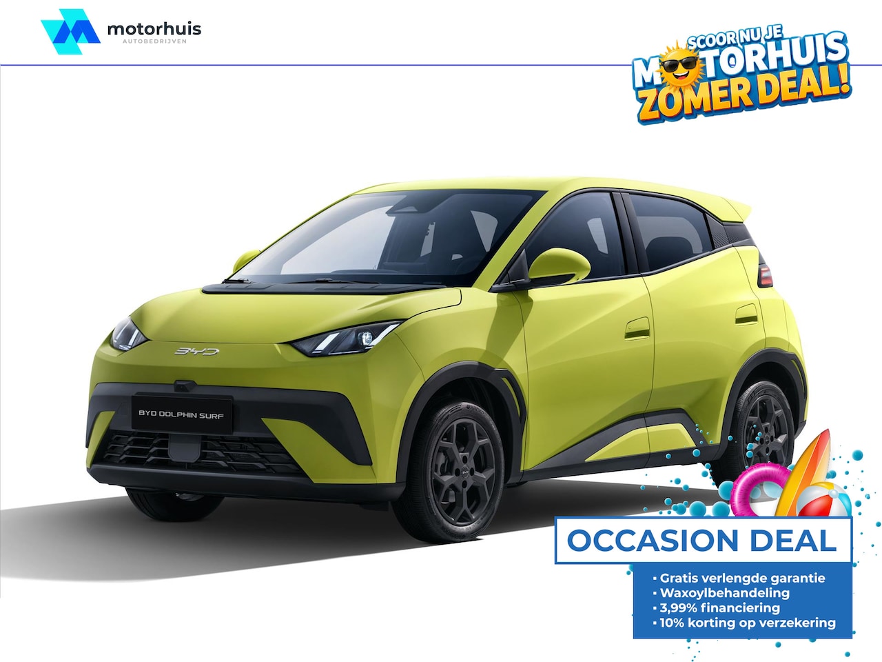 BYD Dolphin Surf - 42,2 kWh 156pk Comfort | 10,1'' elektrisch roteerbaar touchscreen | 7'' TFT instrumentenpa - AutoWereld.nl