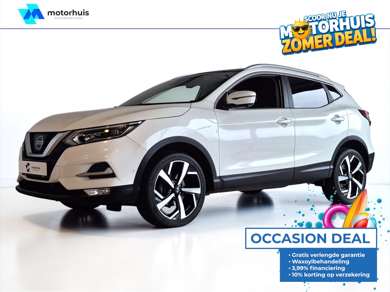 Nissan Qashqai - 1.2 115pk DIG-T Tekna PANO CAMERA STOELV LMV NAVI - AutoWereld.nl