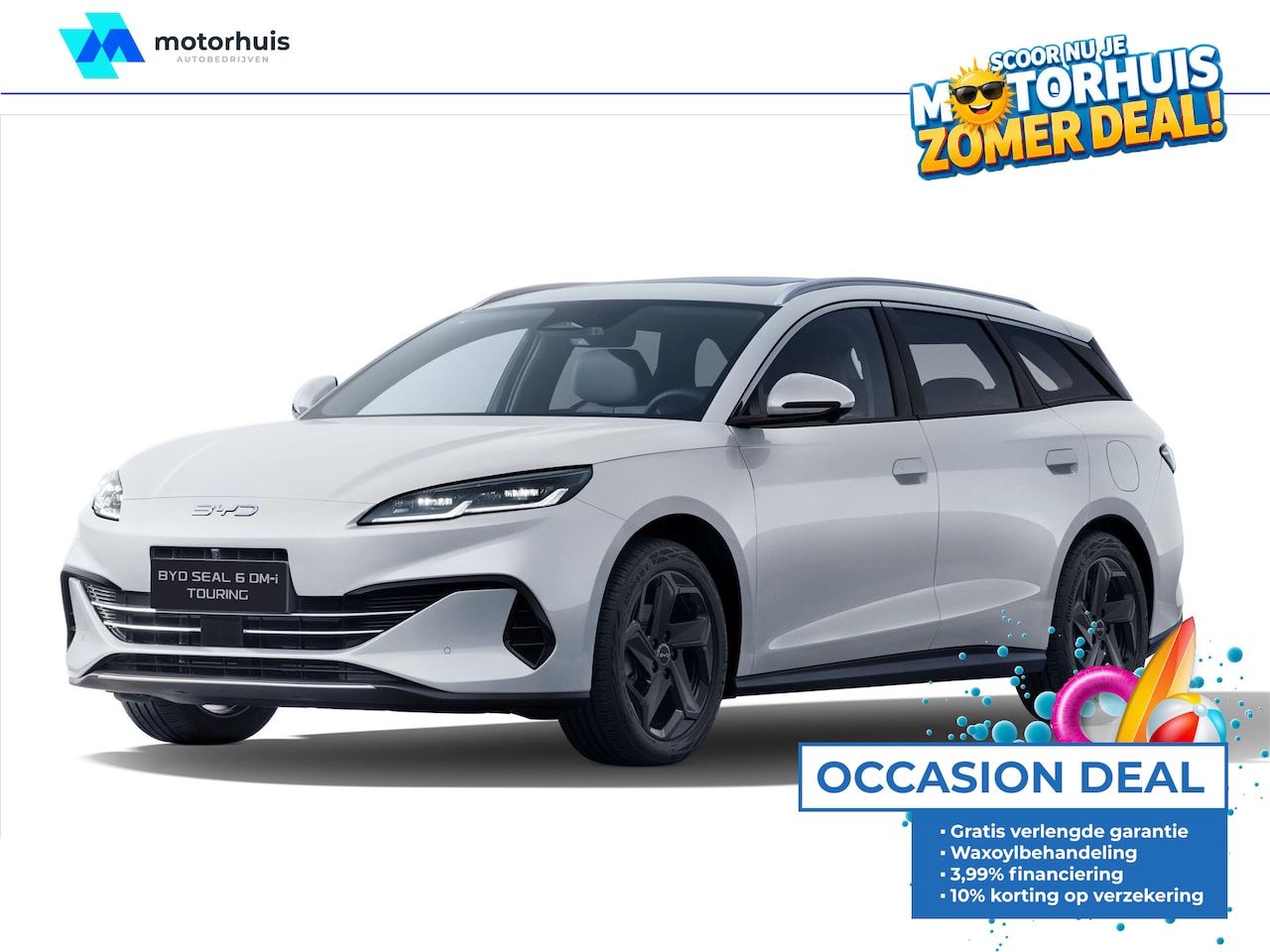 BYD SEAL 6 Touring - 19kWh Comfort | Achterbank neerklapbaar (ongelijke delen) | Apple Carplay en android auto - AutoWereld.nl
