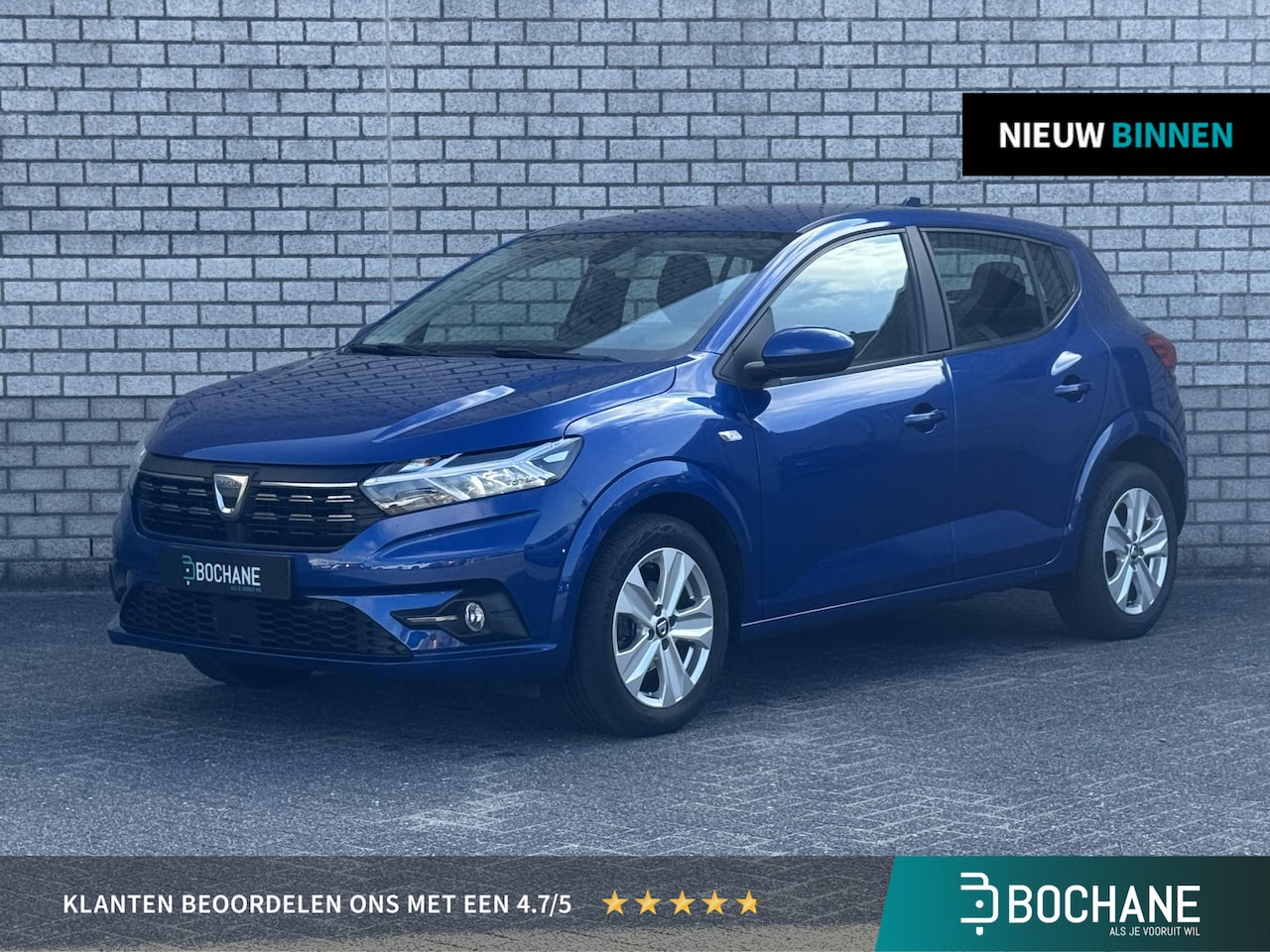 Dacia Sandero - 1.0 TCe 90 Comfort | Automaat | Achteruitrijcamera | Apple CarPlay / Android Auto | Parkee - AutoWereld.nl