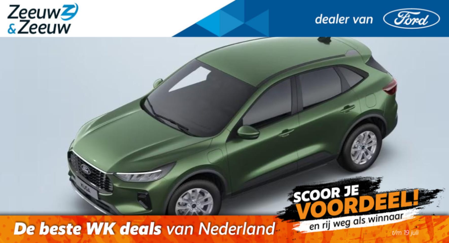 Ford Kuga - 2.5 PHEV Trend Business | 1000,- Ford Voordeel | Nieuw te bestellen - AutoWereld.nl