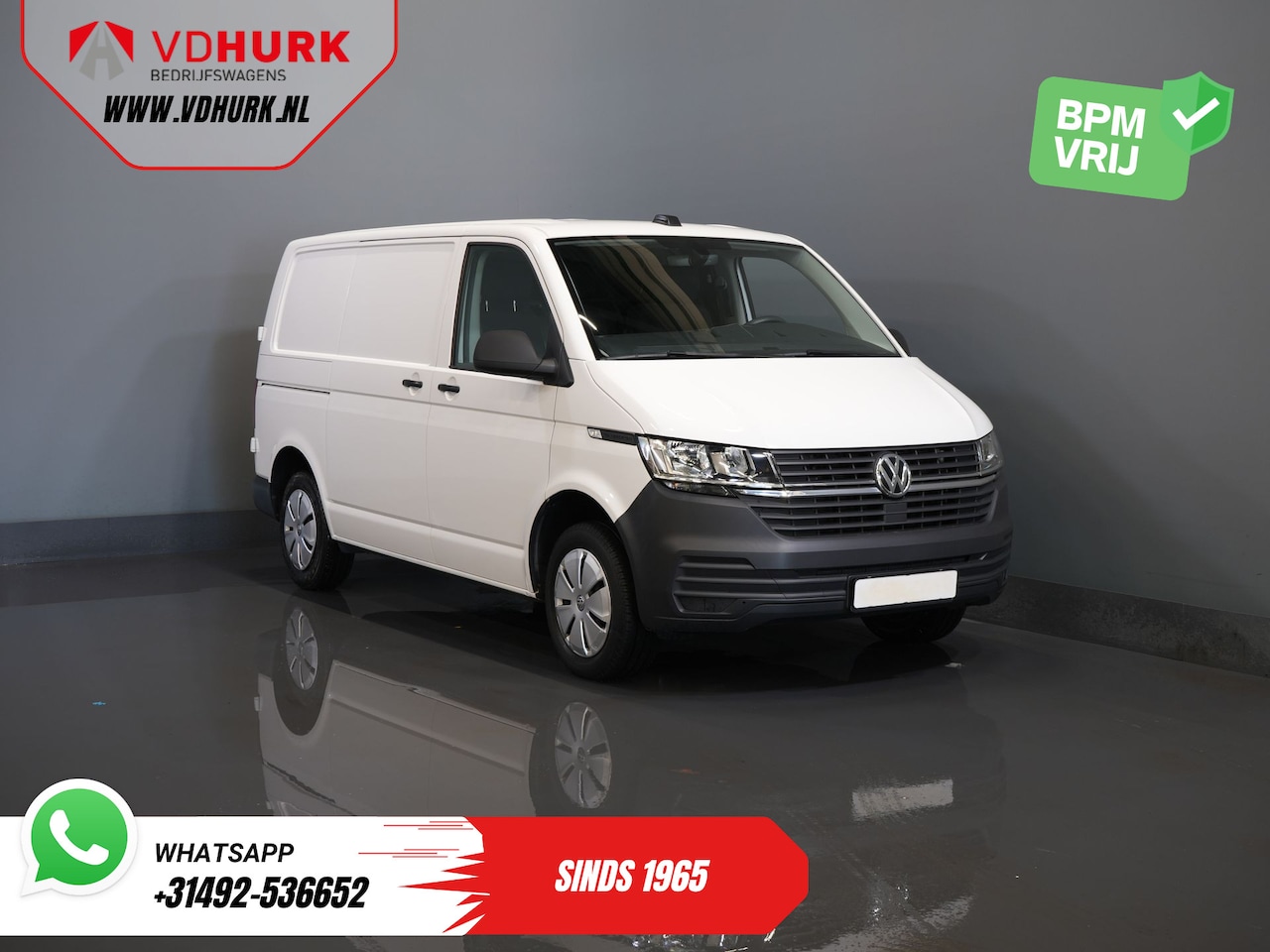 Volkswagen Transporter - 2.0 TDI Weinig Km/ Carplay/ Cruise/ Airco/ PDC - AutoWereld.nl