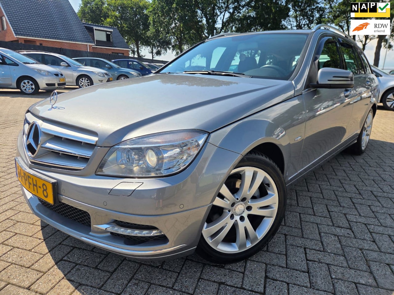 Mercedes-Benz C-klasse Estate - 180 CGI BlueEFFICIENCY Business Class Avantgarde 2011. Climate/Cruise/Navigatie/Trekhaak e - AutoWereld.nl