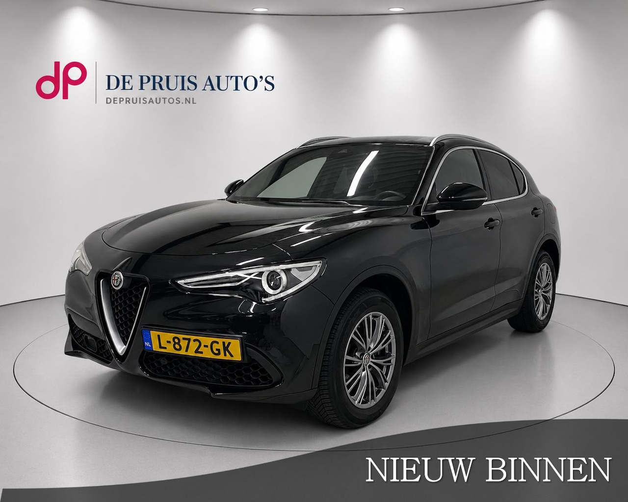 Alfa Romeo Stelvio - 2.0 T AWD Super Q4 PackVeloce Trekhaak Camera Navigatie Volleer El.verst+Memo 18inch Keyle - AutoWereld.nl