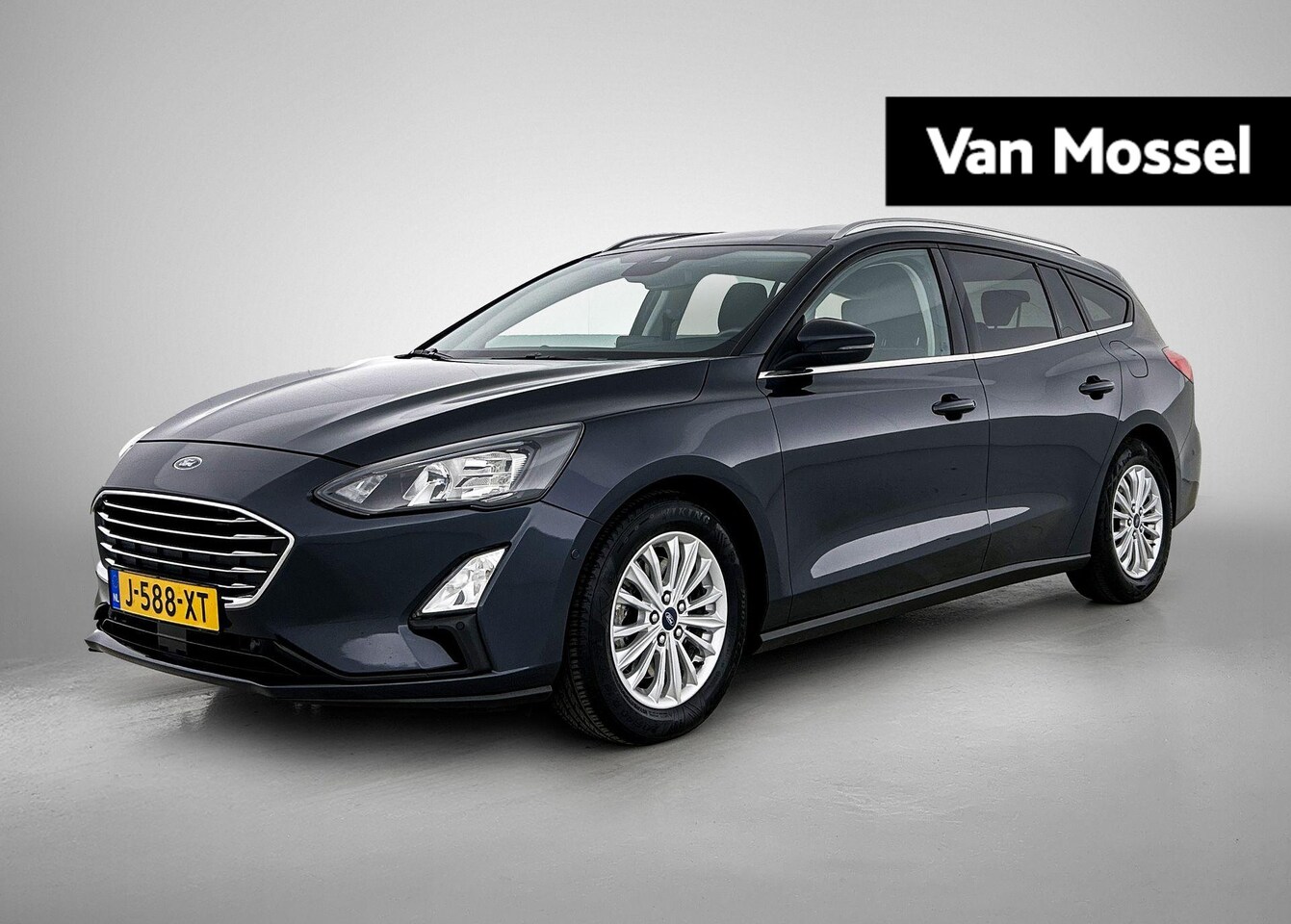 Ford Focus Wagon - 1.0 EcoBoost Hybrid Titanium X Business | ACHTERUITRIJCAMERA | NAVIGATIE | BLUETOOTH | CRU - AutoWereld.nl