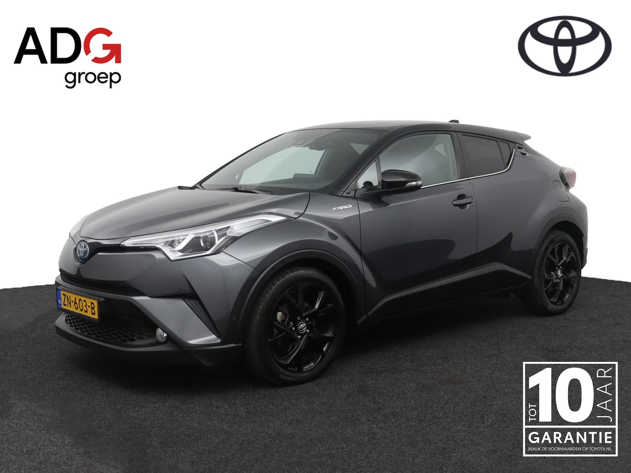 Toyota C-HR - 1.8 Hybrid Bi-Tone | Stoelverwarming | parkeersensoren | Bi-Tone | - AutoWereld.nl