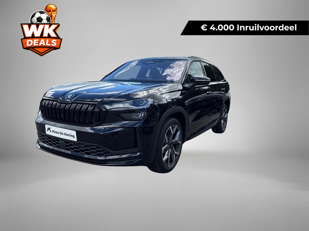 Skoda Kodiaq - Sportline Business 1.5 TSI PHEV 150 kW / 204 PK SU V | 20'' Lichtmetalen Velgen | Head up - AutoWereld.nl