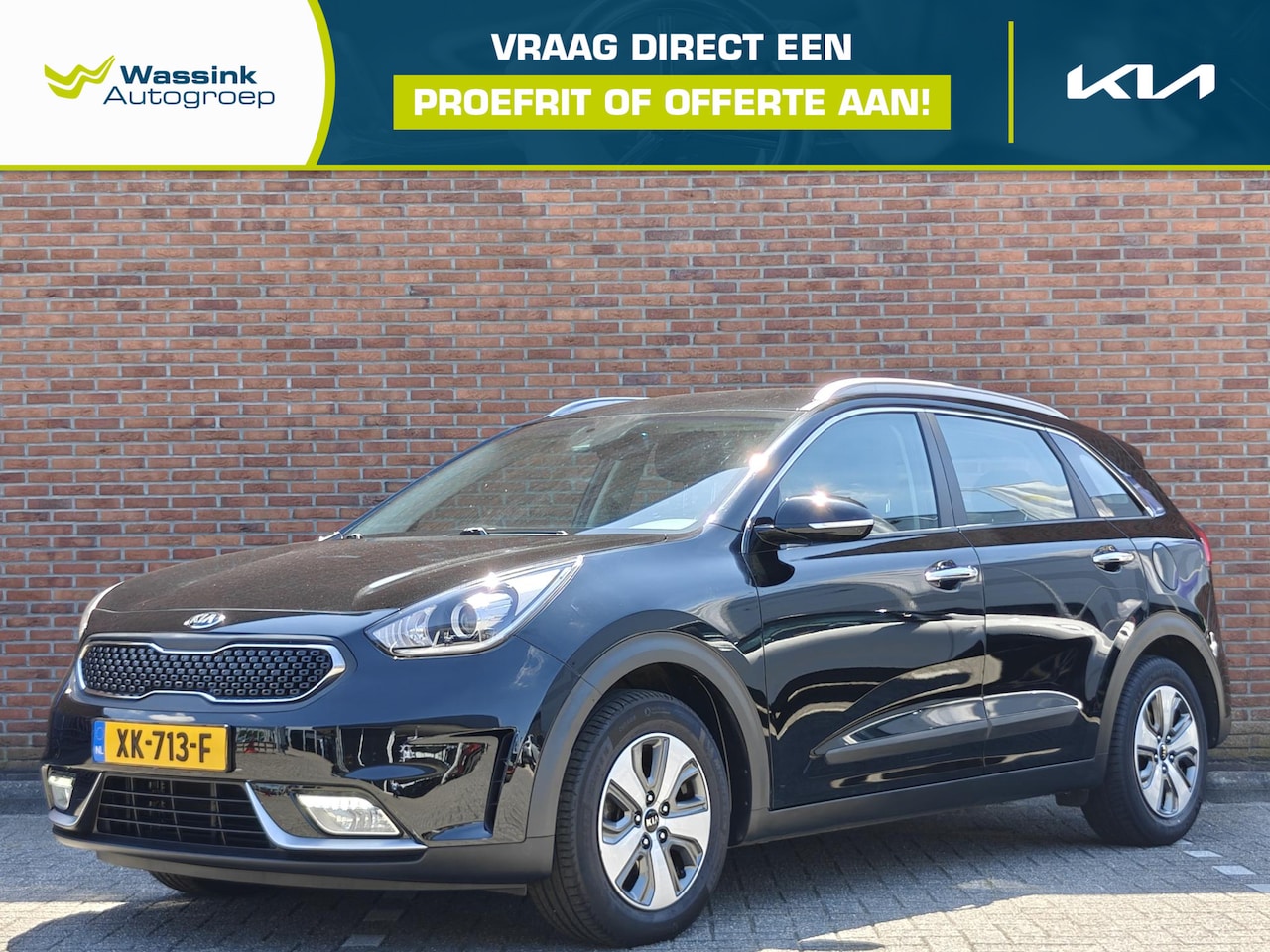 Kia Niro - 1.6 GDi Hybrid DynamicLine | Navigatie | Cruise Control | Climate Control | Camera Achter - AutoWereld.nl