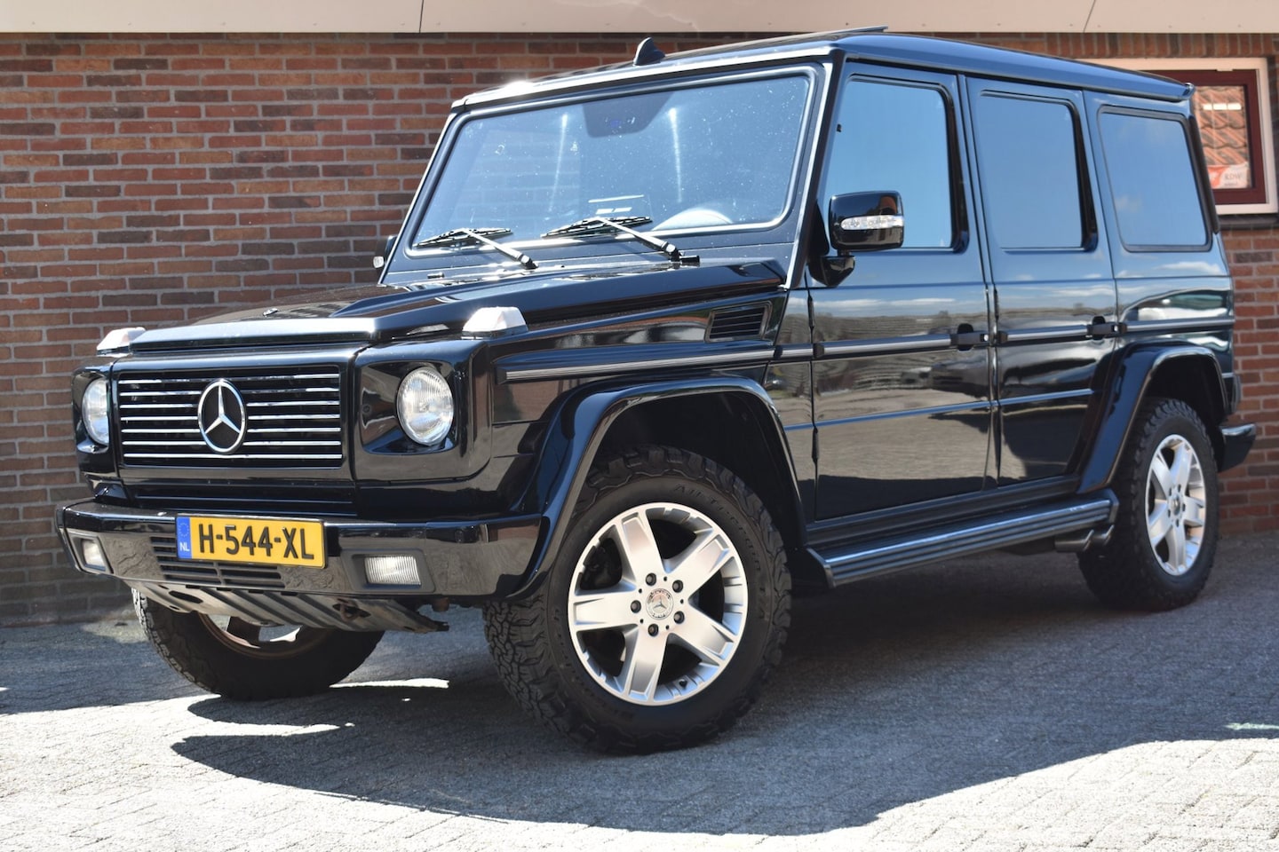 Mercedes-Benz G-klasse - 500 St.Wagon '04 Leder Cruise Kantel schuif dak Clima Navi Cruise Inruil mogelijk - AutoWereld.nl