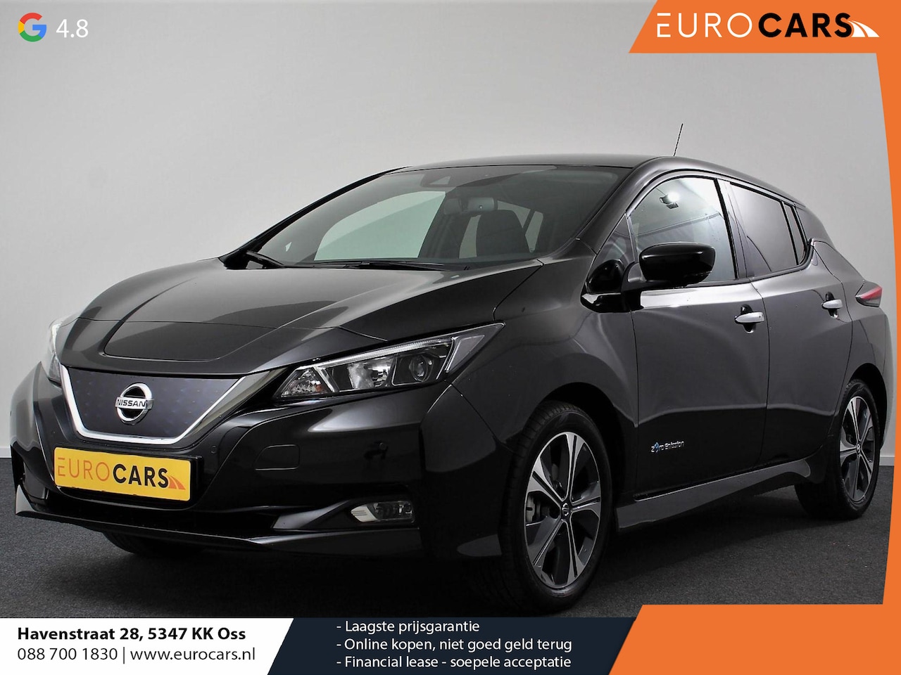 Nissan LEAF - N-Connecta 40 kWh Navigatie Bluetooth Cruise Control Lichtmetalen Velgen Camera - AutoWereld.nl